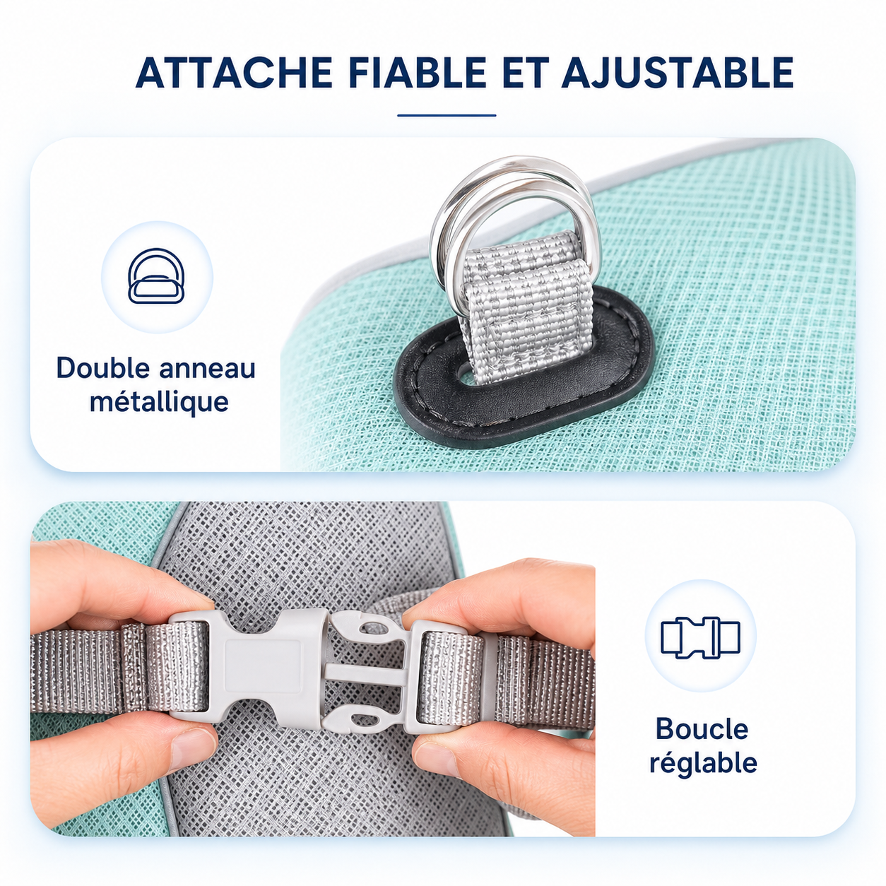 Veste-Harnais Rafraîchissante CoolPaws™ – Anti-Canicule pour Chien