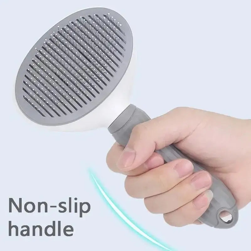 Brosse auto-nettoyante anti-poils – Chien & Chat