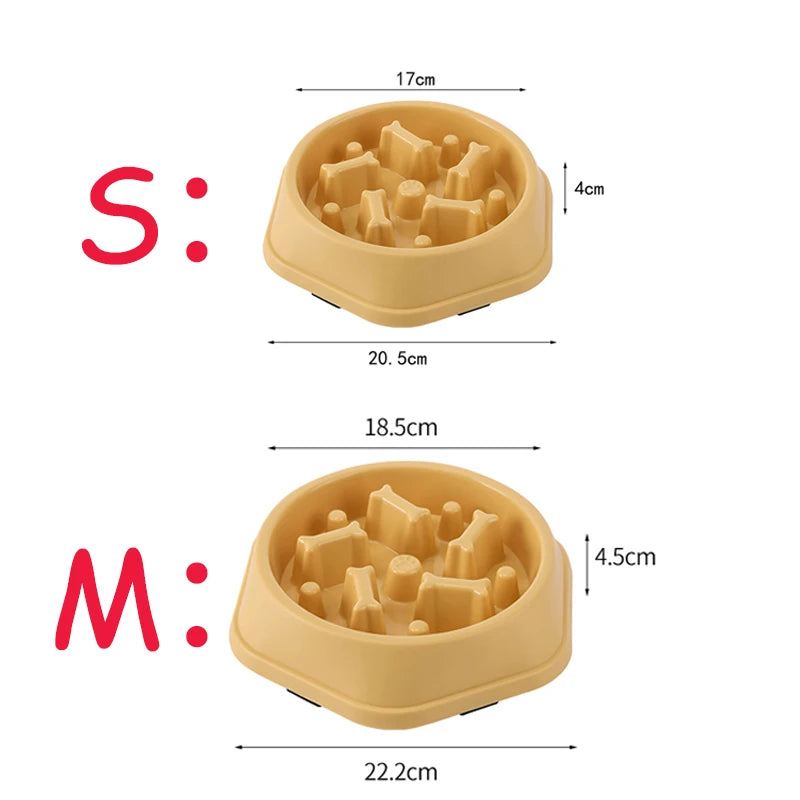Gamelle anti-glouton pour chien & chat – Mangeoire ludique